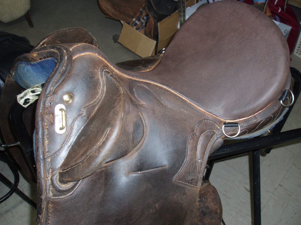 Stock Saddle After – new seat